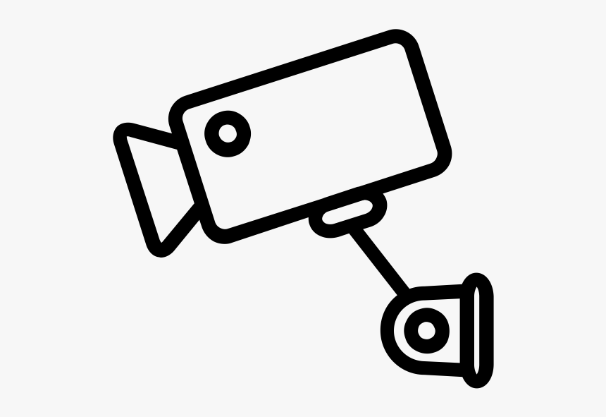 Camera Rubber Stamp"
 Class="lazyload Lazyload Mirage - Dibujo De Camara De Cctv, HD Png Download, Free Download