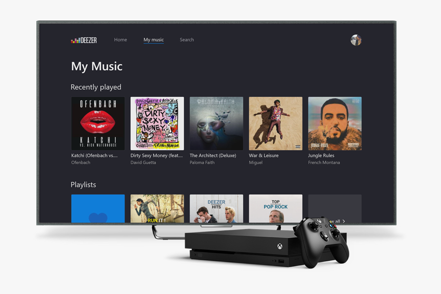 Deezer Xbox One, HD Png Download, Free Download