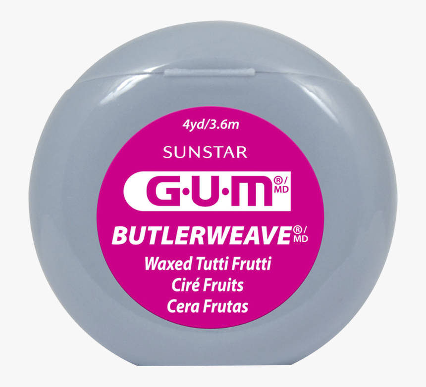 Gum® Butlerweave® Dental Floss, Tuttifrutti, Waxed - Dental Floss, HD Png Download, Free Download