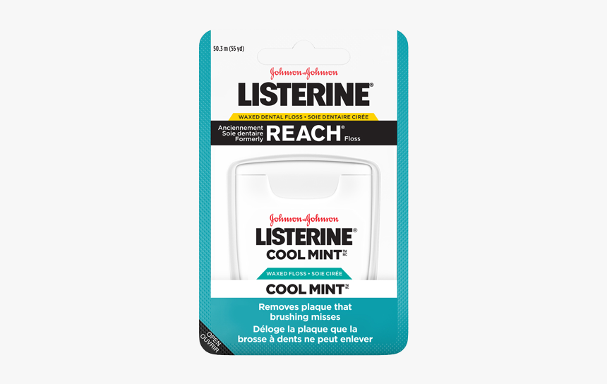 Listerine Cool Mint® Floss - Listerine, HD Png Download, Free Download