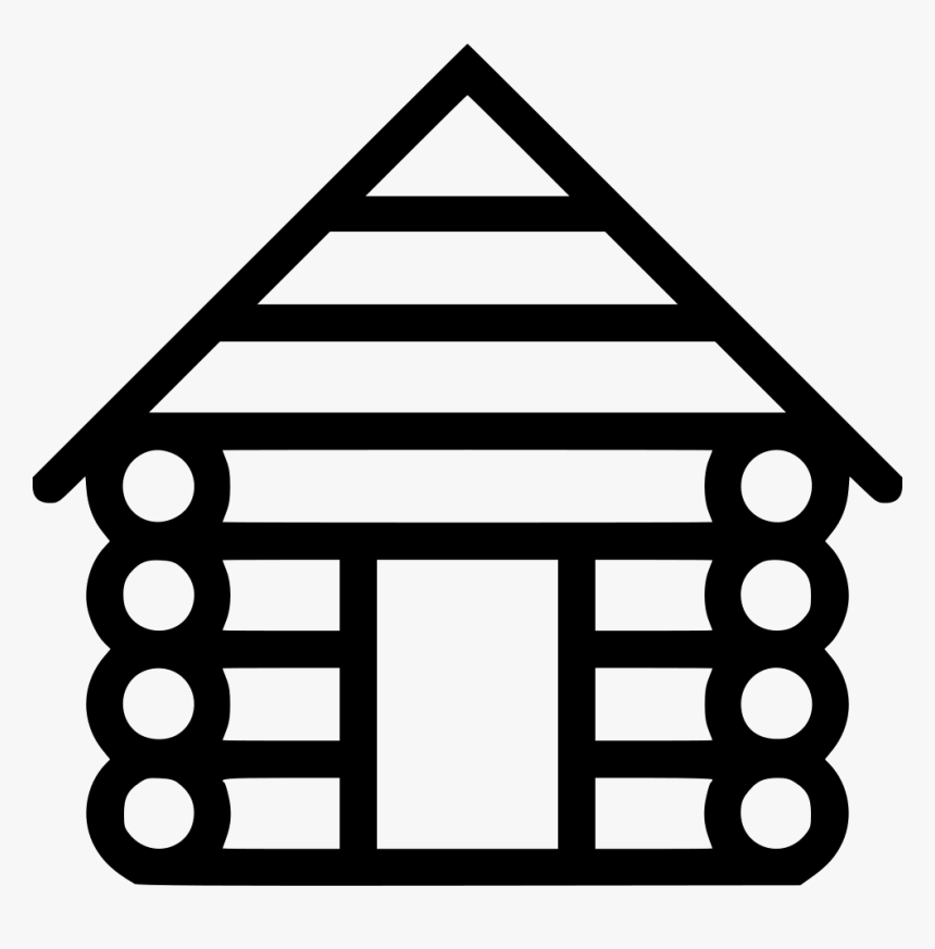 Log Cabin - Cabin Icon Png, Transparent Png, Free Download