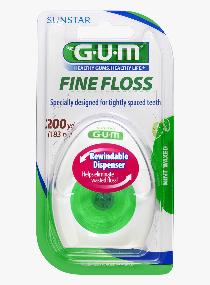 Gum® Fine Floss, 200 Yd - Gum, HD Png Download, Free Download
