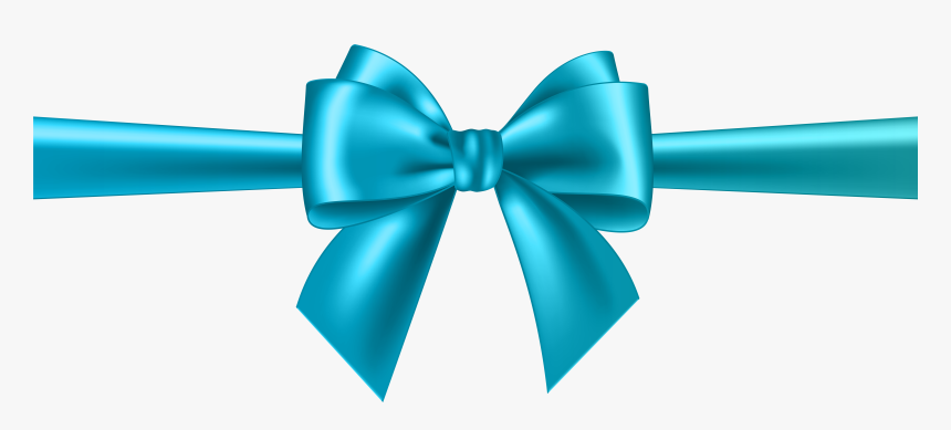 Clipart Bows And Ribbons - Transparent Background Gold Ribbon Png, Png Download, Free Download