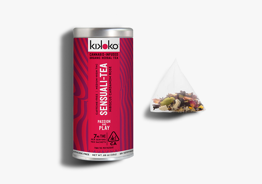 Flowertown Kikoko Sensuali Tea - Kikoko Sensuali Tea Pouch 7mg, HD Png Download, Free Download