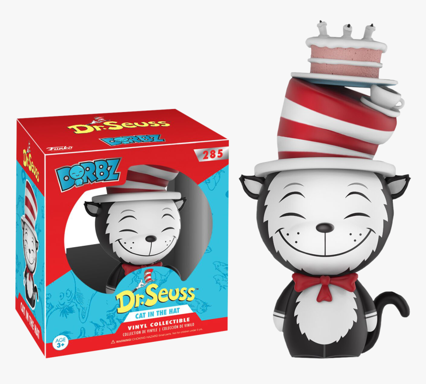 The Cat In The Hat Dorbz Vinyl Figure - Dr Seuss Funko Dorbz, HD Png Download, Free Download