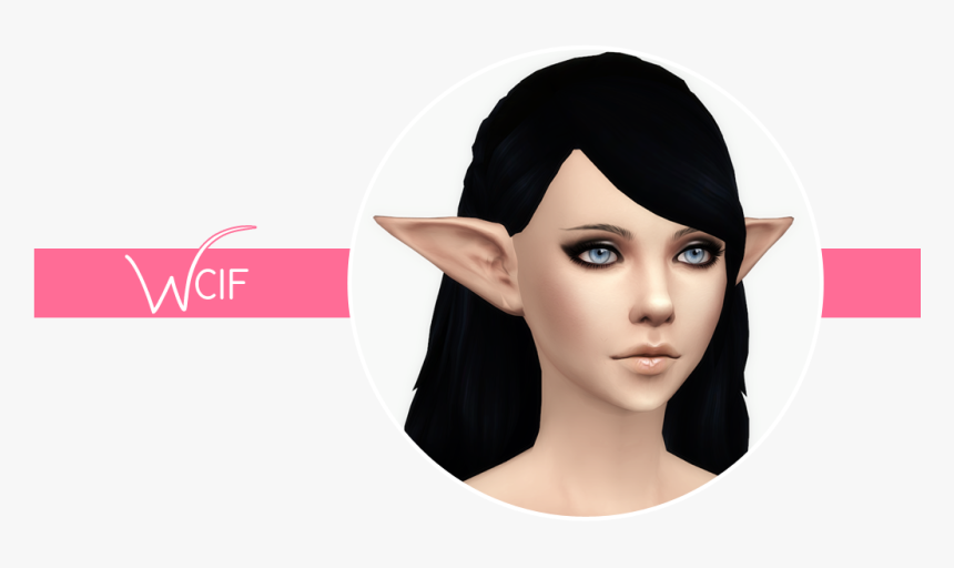 Elf Ear Skin Detail Sims 4 Cc - Sims 4 Notegain Elf Ears, HD Png Download, Free Download