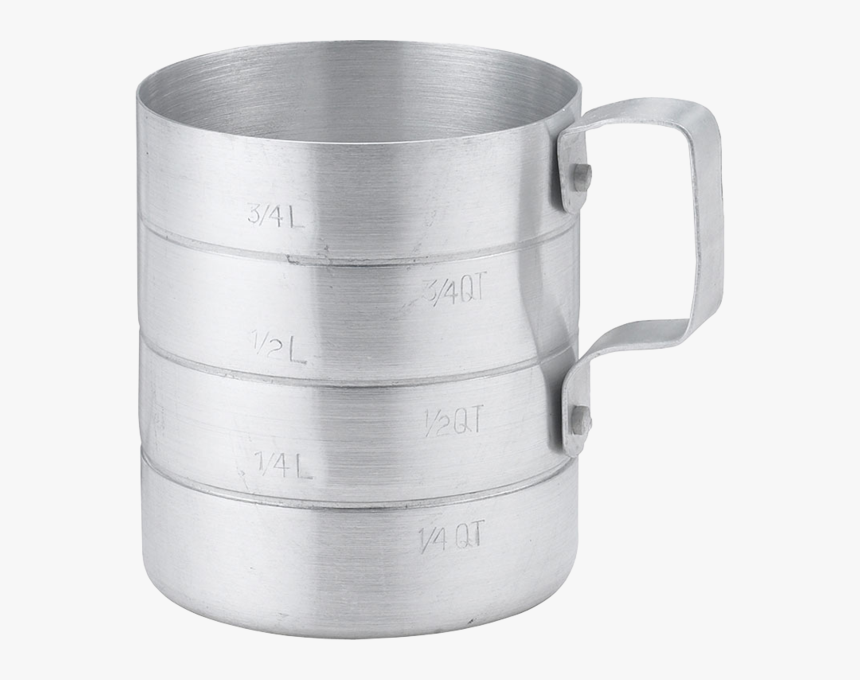 Aluminum Dry Measuring Cup - Cup, HD Png Download, Free Download