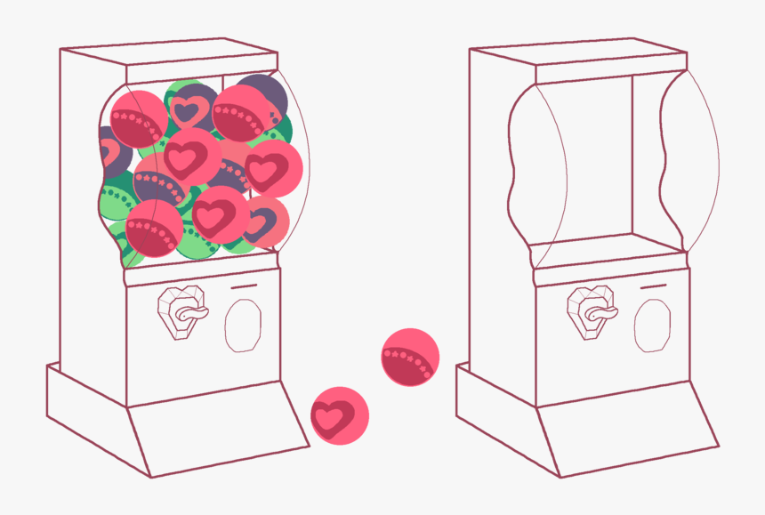 Base Gumball Machine Template - Gacha Machine Pixel, HD Png Download, Free Download