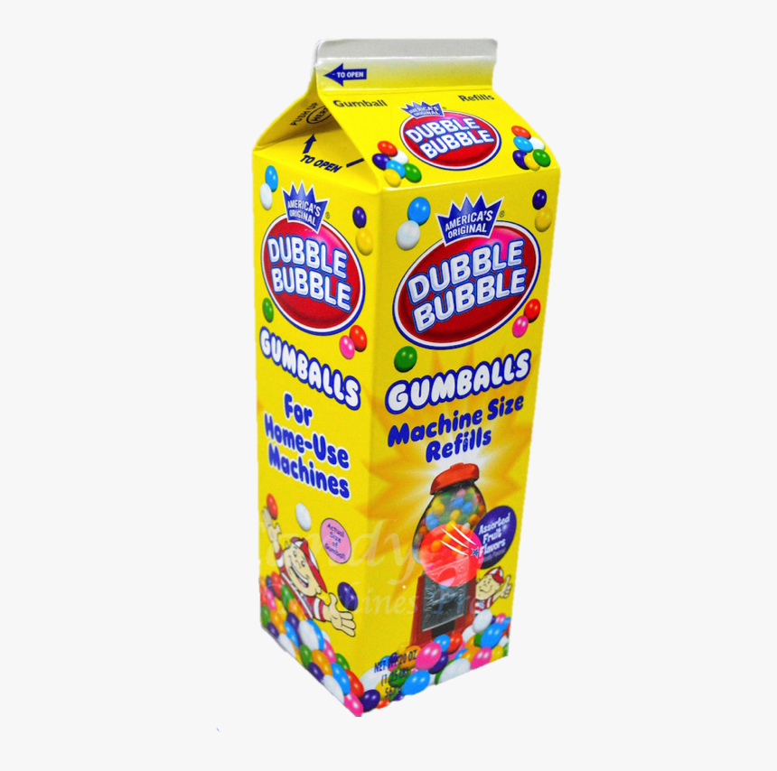 Dubble Bubble Gumball Refill 20 Oz Carton, HD Png Download, Free Download