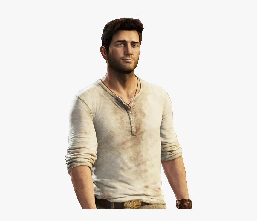 Nathan Drake Uncharted Transparent Background Png - Nathan Drake Shirt Style, Png Download, Free Download