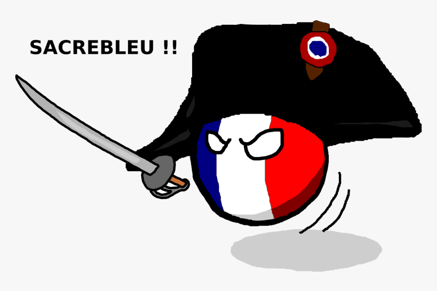 Polandball Wiki - Transparent French Countryballs, HD Png Download, Free Download