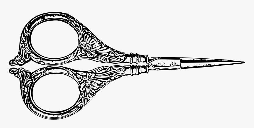 Scissors Big Image Png - Fancy Scissors Png, Transparent Png, Free Download