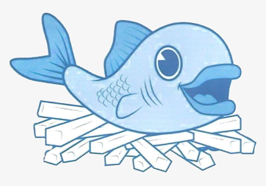 Fish Clipart Chip - Fish And Chip Clip Art, HD Png Download, Free Download