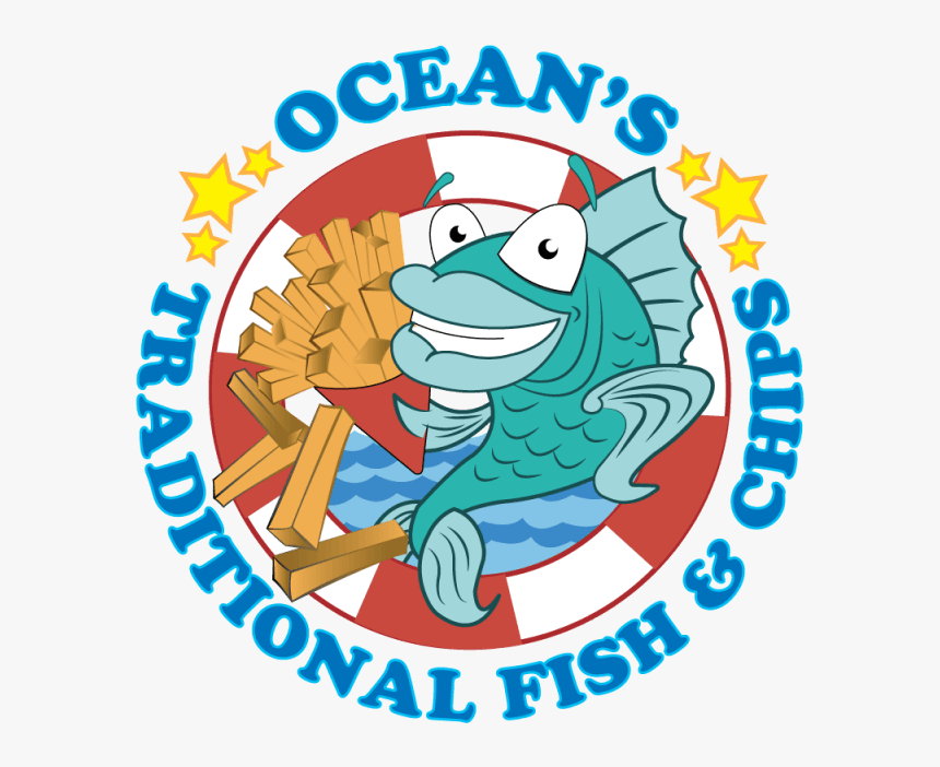 Ocean"s Fish & Chips Logo - White Shoes And The Couples, HD Png Download, Free Download
