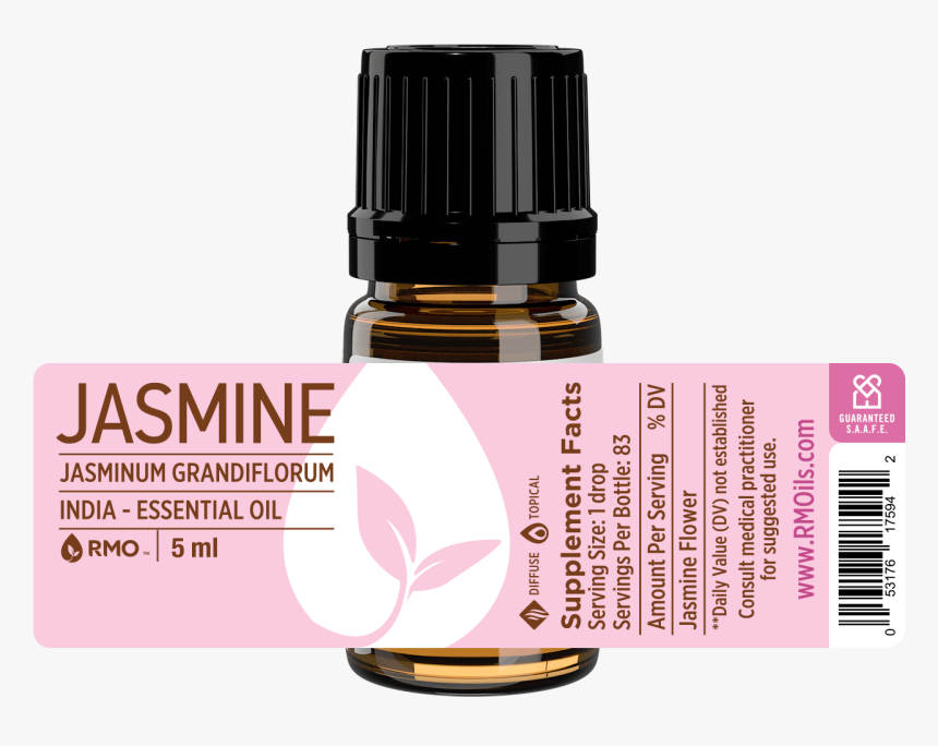 Jasmine Essential Oil Label - Uses Of Roman Chamomile Oil, HD Png Download, Free Download