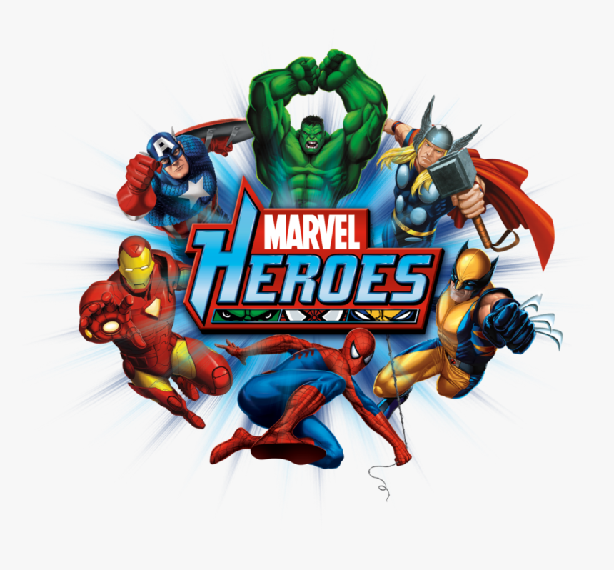 Hero,fictional Figure,games,video Game Software - Marvel Heroes Png, Transparent Png, Free Download