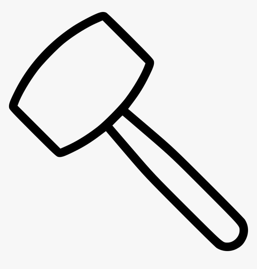 Mallet - Mallet Icon, HD Png Download - kindpng.