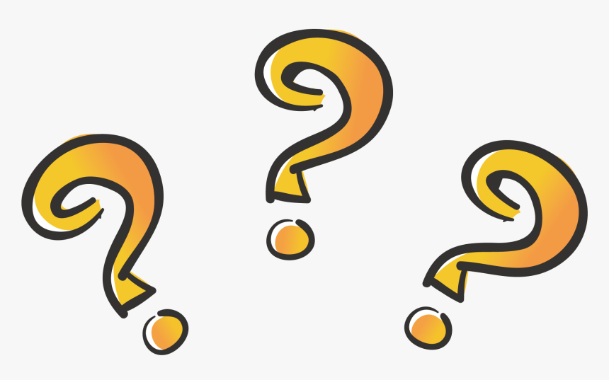 Collection Of Free State Vector Hand Drawn - Question Marks Clipart Png, Transparent Png, Free Download