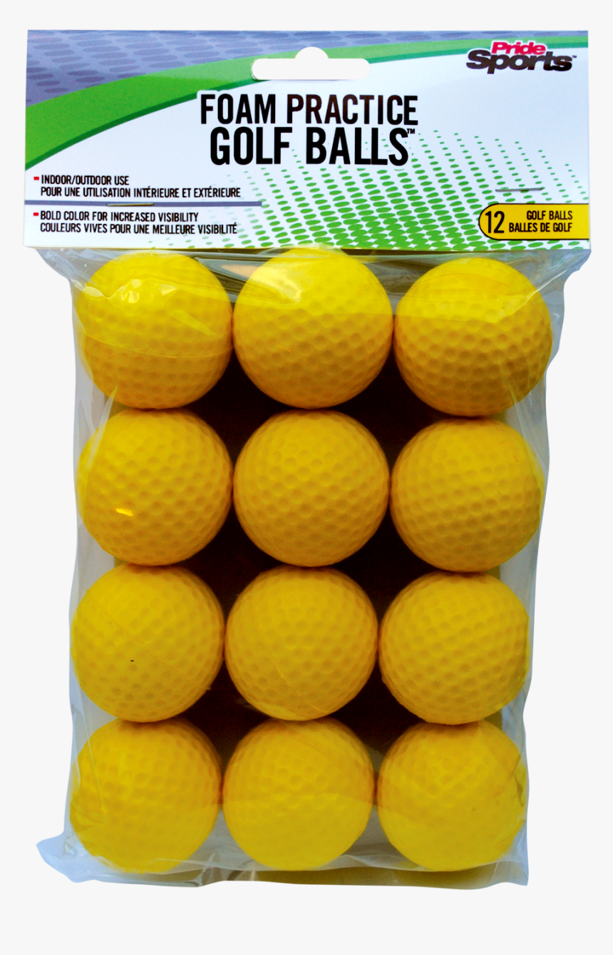 Foam Golf Ball - Pridesports Practice Golf Balls, HD Png Download, Free Download