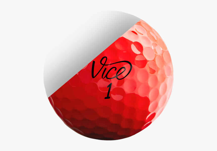 Vice Pro Soft Red Golf Balls, HD Png Download, Free Download