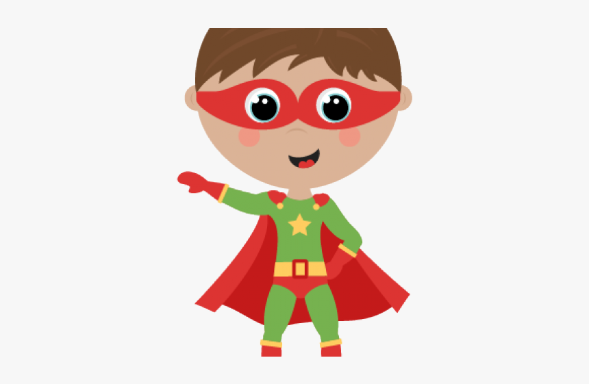 Kid Superhero Clipart - Clip Art Superhero Girl, HD Png Download, Free Download