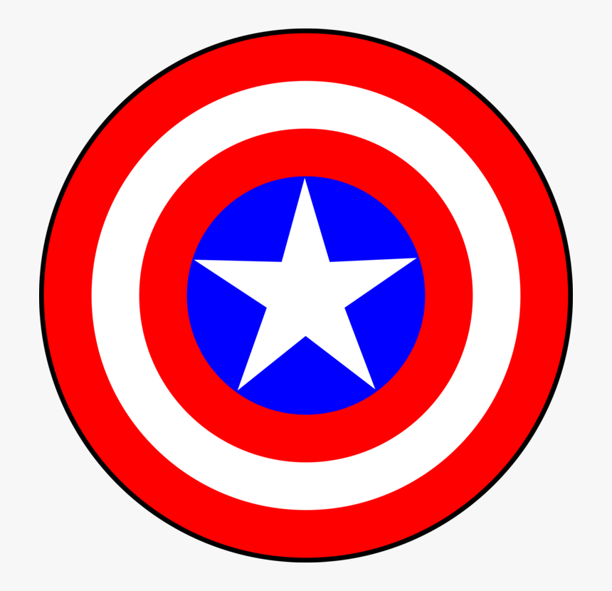 Orange Captain America Shield, HD Png Download, Free Download