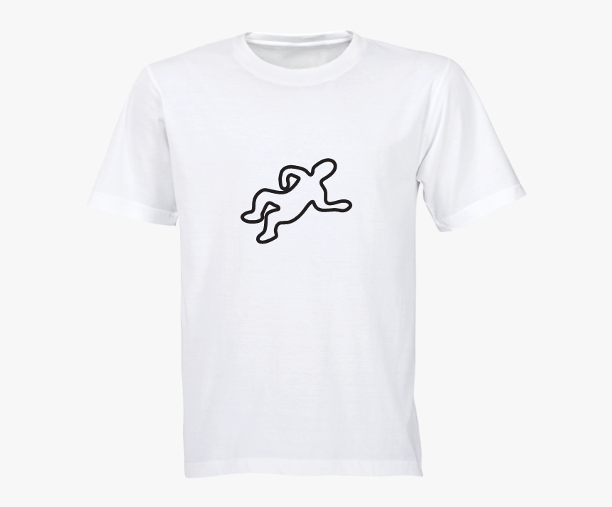 T-shirt Chalk Outline - Taco Tuesday Lebron Shirt, HD Png Download, Free Download