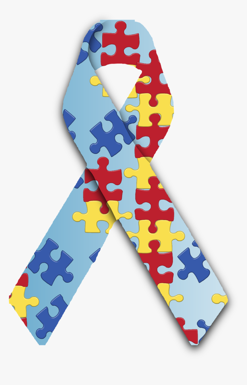 Autism Awareness Day Autism Spectrum Disorder Clipart - Autism Awareness Ribbon Transparent, HD Png Download, Free Download