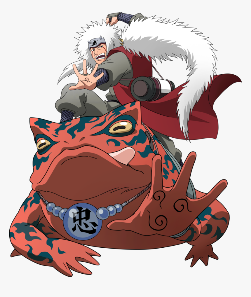 jiraiya on toad figure