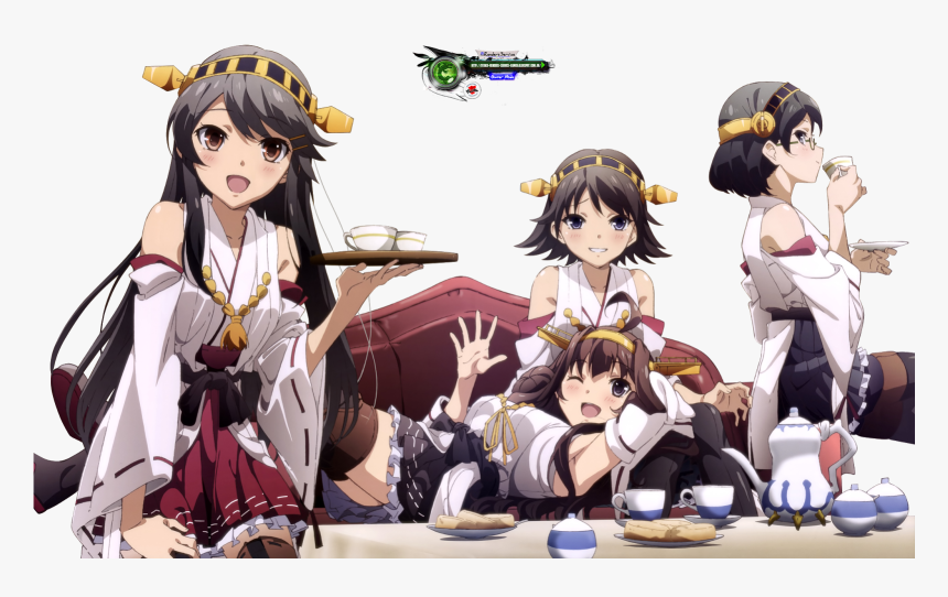 Chrono Trigger Anime Wallpaper - Kongou And Haruna Kancolle, HD Png Download, Free Download