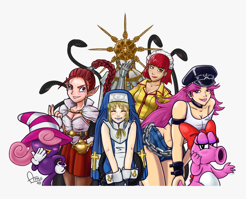 Chrono Trigger Female Characters , Png Download - Female Video Game And Cartoon Characters, Transparent Png, Free Download