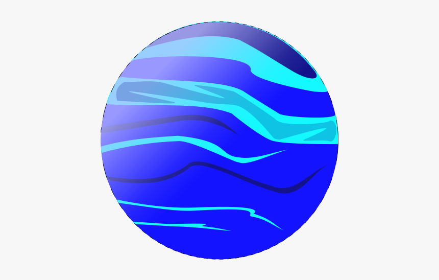 Blue,electric Blue,aqua - Uranus Planet Drawing, HD Png Download, Free Download
