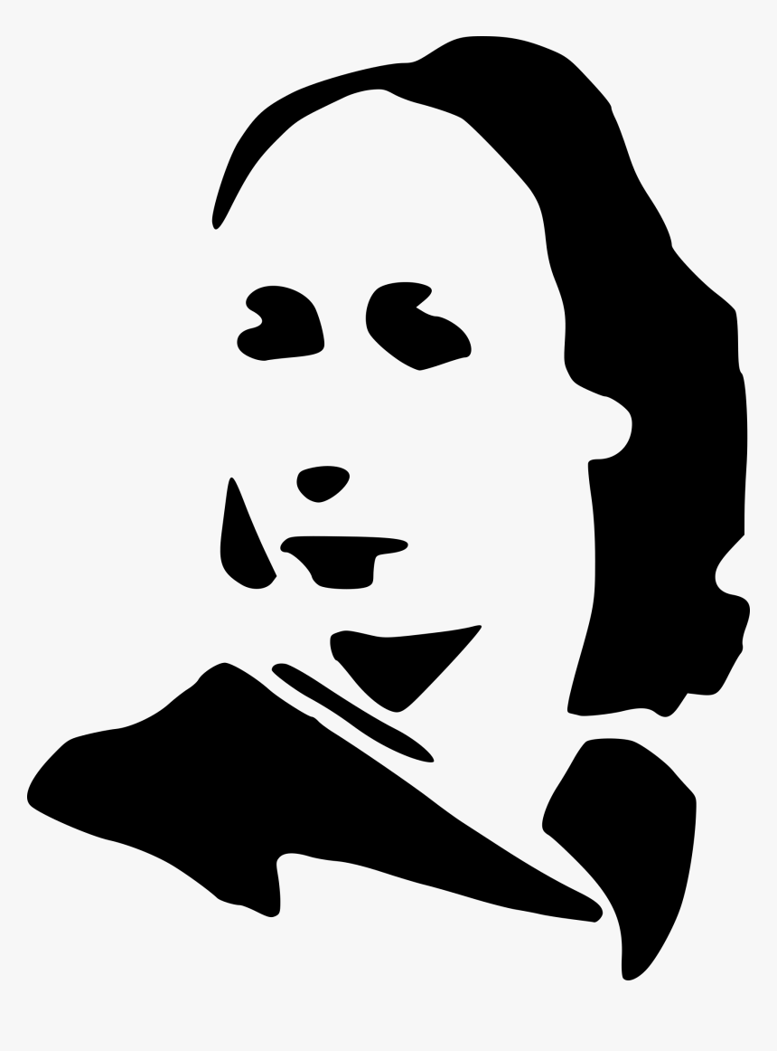 This Free Icons Png Design Of Louise Michel - Louise Michel Stencil, Transparent Png, Free Download