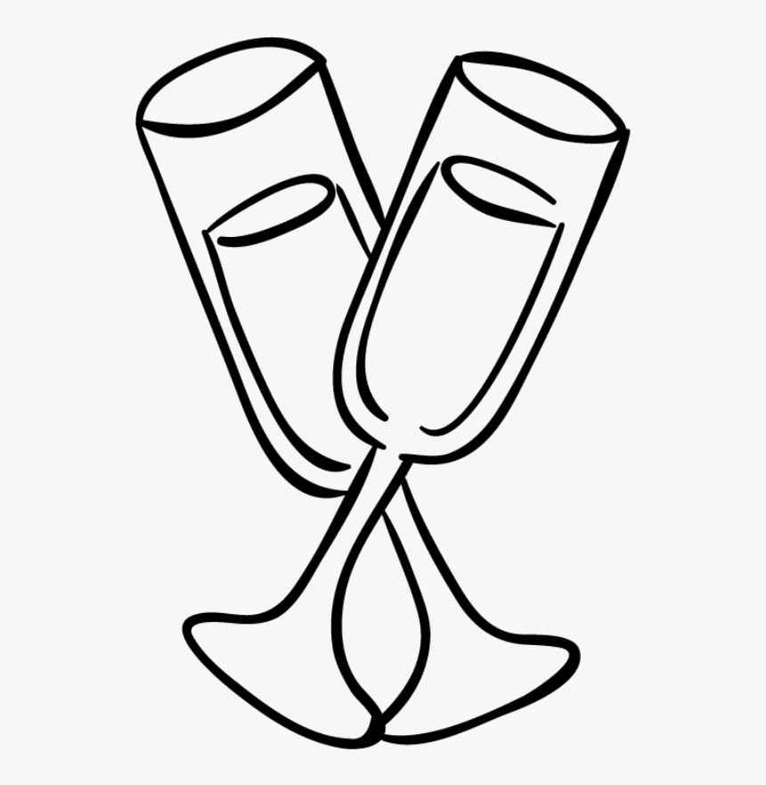 Copas De Champagne Dibujo Clipart , Png Download - Copas De Champan Dibujo,  Transparent Png - kindpng