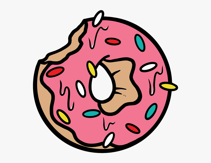 Donut Clipart Png - Cute Cartoon Transparent Donut, Png Download, Free Download