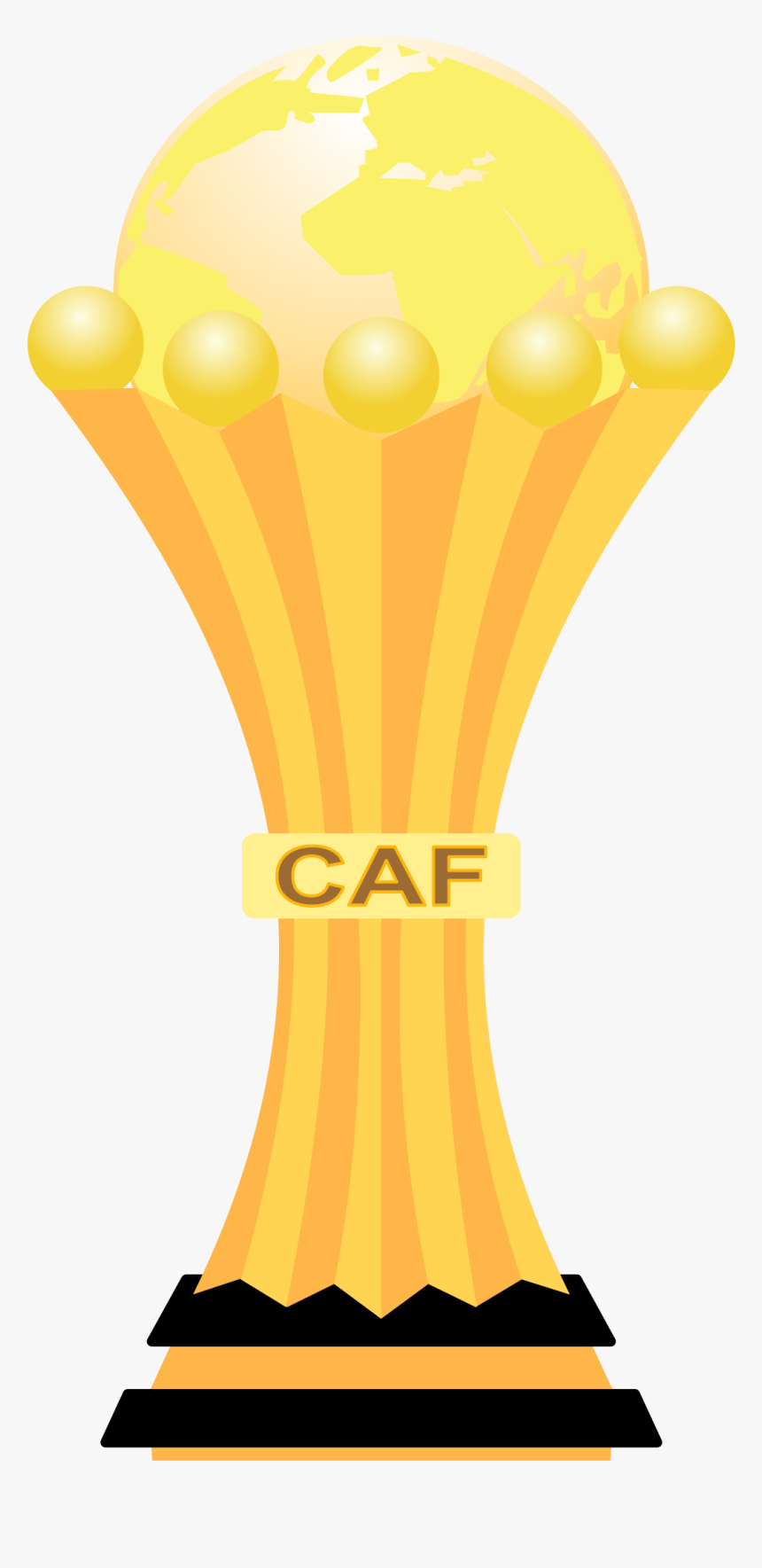 Caf Trophy Png, Transparent Png, Free Download