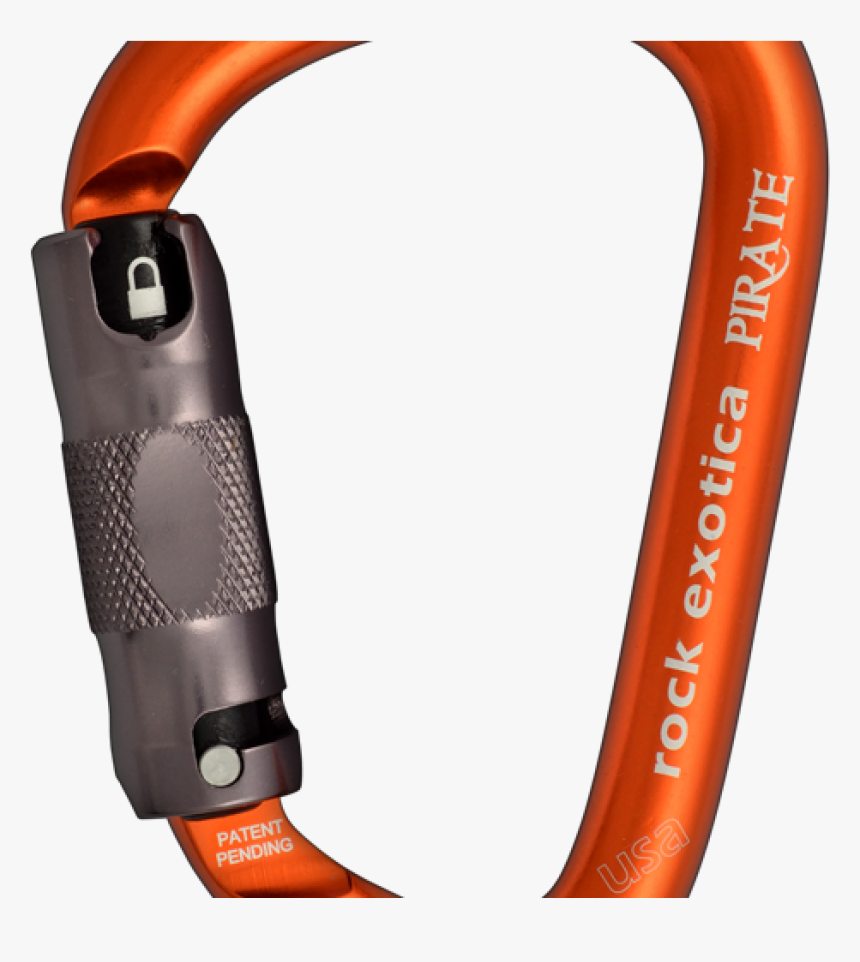 Transparent Carabiner Png - Rock Exotica Pirate Carabiner, Png Download, Free Download