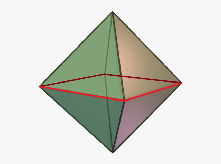 Octahedron In Square, HD Png Download, Free Download