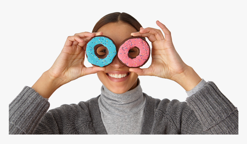 Edible Donut Girl - Circle, HD Png Download, Free Download