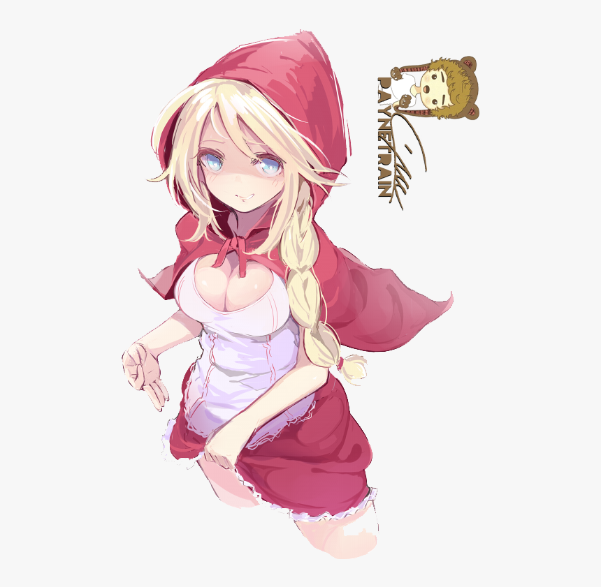 Anime Little Red Riding Hood - Red Riding Hood Anime Hair, HD Png Download, Free Download