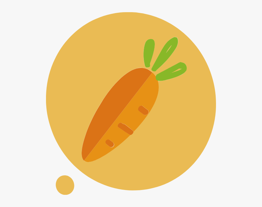 Radish Carrot Vegetables Fruits Sticker - Circle, HD Png Download, Free Download