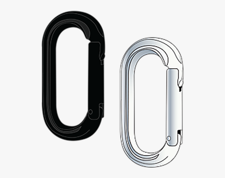 Black Diamond Oval Keyloc Carabiner Clipart , Png Download, Transparent Png, Free Download