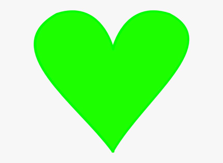 Green Heart Clipart, HD Png Download, Free Download