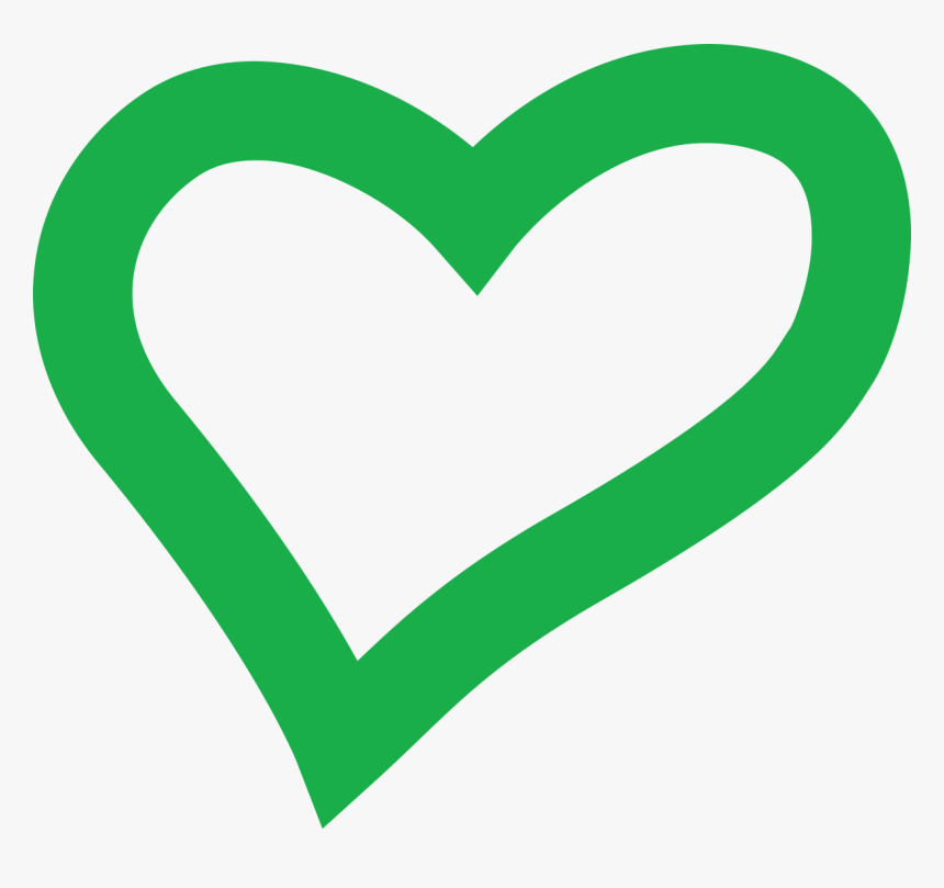 Transparent Green Heart Png - Green Heart Clip Art Png, Png Download, Free Download