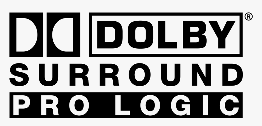 Dolby Surround Pro Logic Logo, HD Png Download, Free Download
