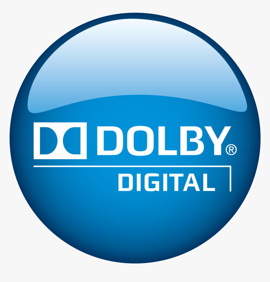 Dolby Digital Provides Five Full-bandwidth Channels, - Dolby Atmos Icon, HD Png Download, Free Download