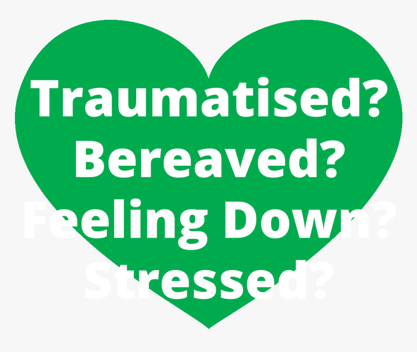 Traumatised Bereaved Feeling Down Stressed - Heart, HD Png Download, Free Download