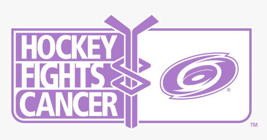 Carolina Hurricanes Hockey Fights Cancer, HD Png Download, Free Download