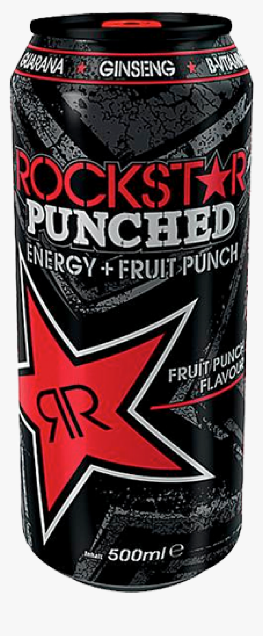 Rockstar Punched Energy Fruit Punch 05 Liter - Rock Star Punch Au Fruit, HD Png Download, Free Download