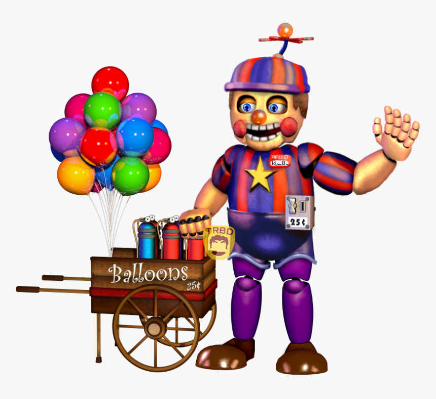 Transparent 5 Nights At Freddy"s Clipart - Five Night At Freddy Balloon Boy, HD Png Download, Free Download
